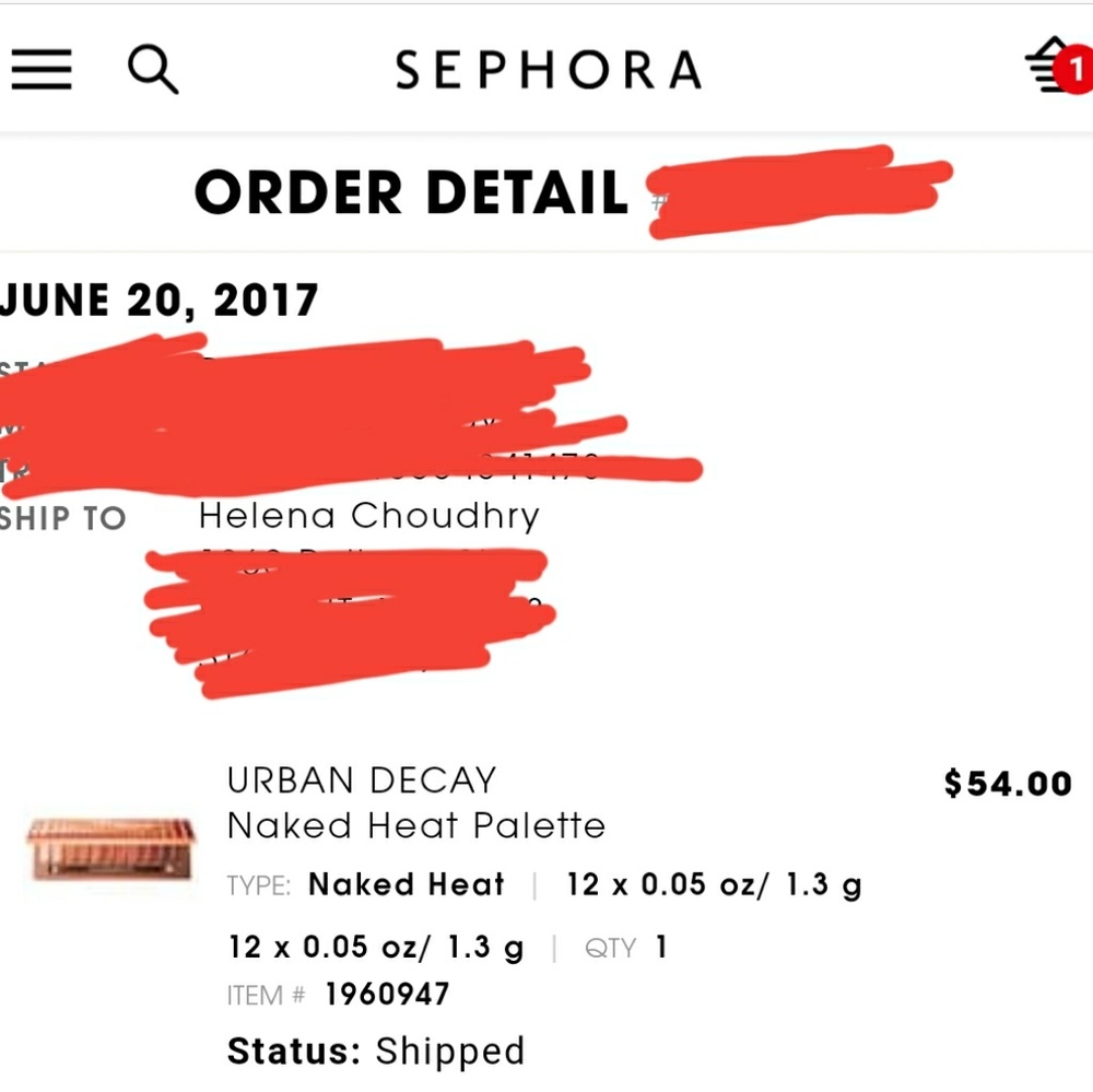 Urban Decay Naked Heat eyeshadow palette - Picture 6 of 8
